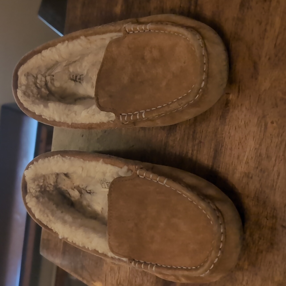 UGG ladies light brown slippers